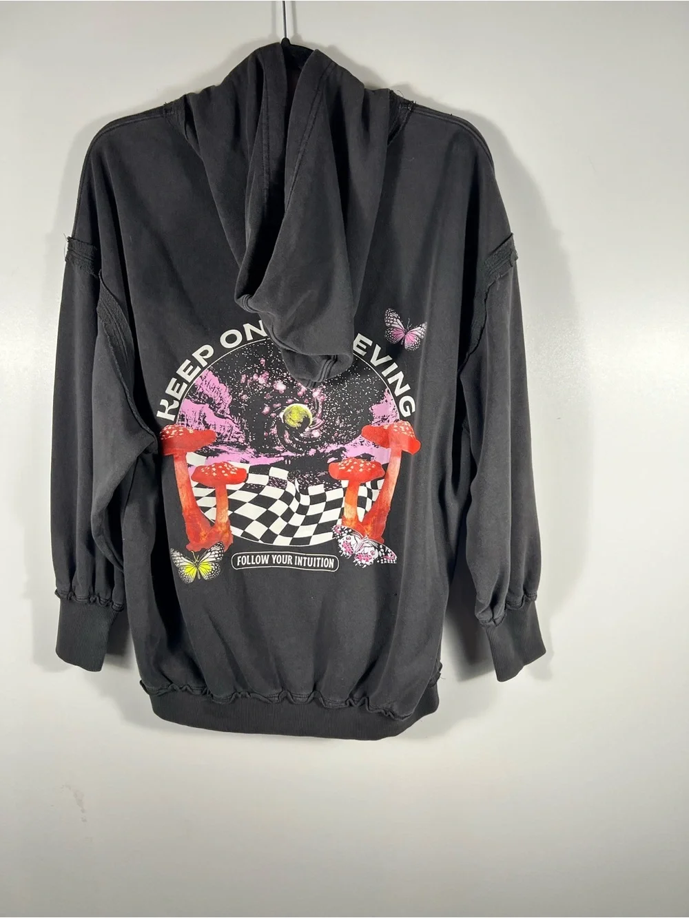 Urban Outfitters Nate Keep On Believing Oversized Sweatshirt Sz Small